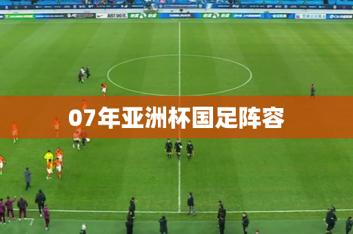 07年亚洲杯国足阵容