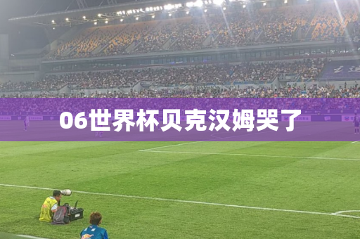 06世界杯贝克汉姆哭了