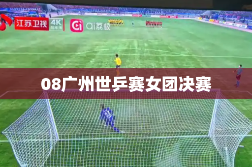 08广州世乒赛女团决赛
