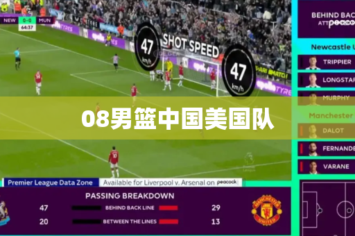 08男篮中国美国队