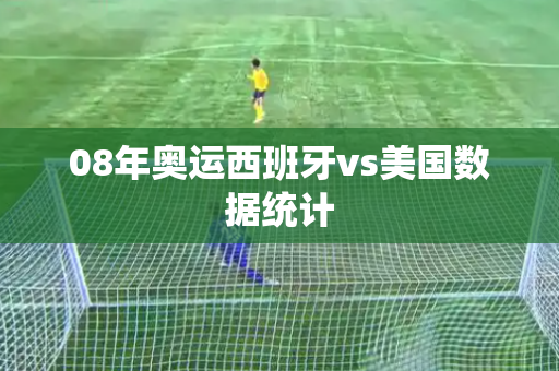 08年奥运西班牙vs美国数据统计