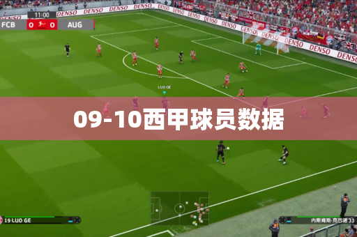 09-10西甲球员数据