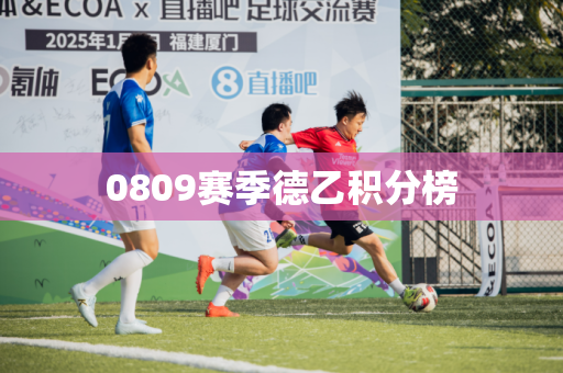 0809赛季德乙积分榜