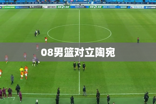 08男篮对立陶宛