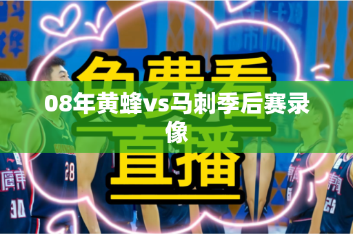 08年黄蜂vs马刺季后赛录像