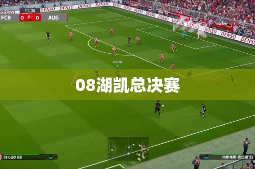 08湖凯总决赛 08湖凯总决赛