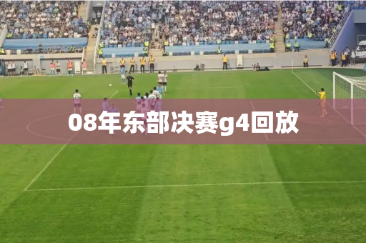 08年东部决赛g4回放