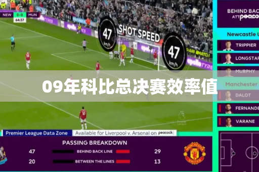 09年科比总决赛效率值