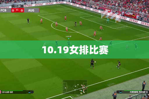 10.19女排比赛