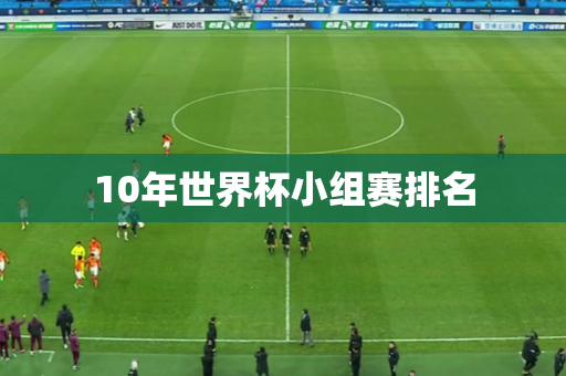 10年世界杯小组赛排名