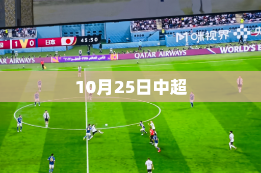 10月25日中超