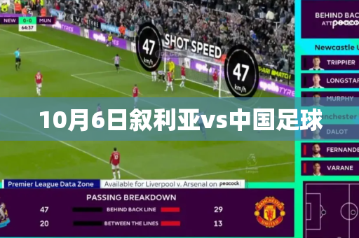 10月6日叙利亚vs中国足球 10月6日叙利亚vs中国足球