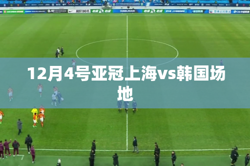 12月4号亚冠上海vs韩国场地 12月4号亚冠上海vs韩国场地