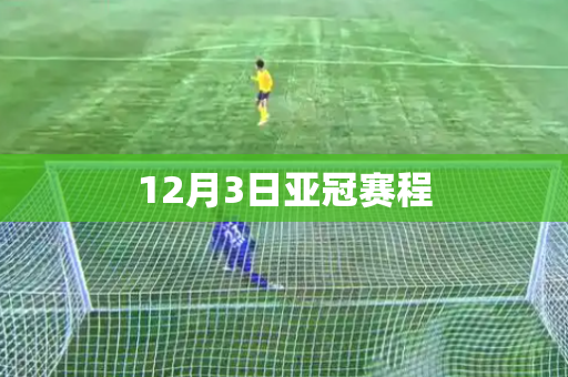 12月3日亚冠赛程