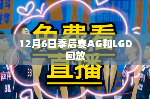 12月6日季后赛AG和LGD回放