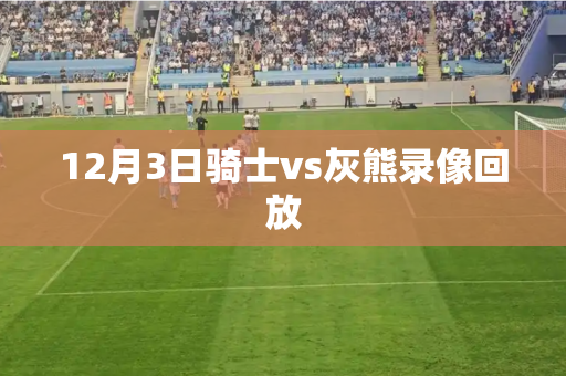 12月3日骑士vs灰熊录像回放