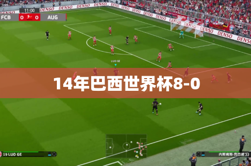 14年巴西世界杯8-0