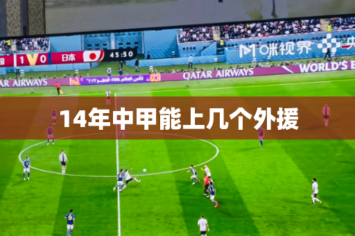 14年中甲能上几个外援 14年中甲能上几个外援