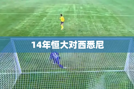 14年恒大对西悉尼