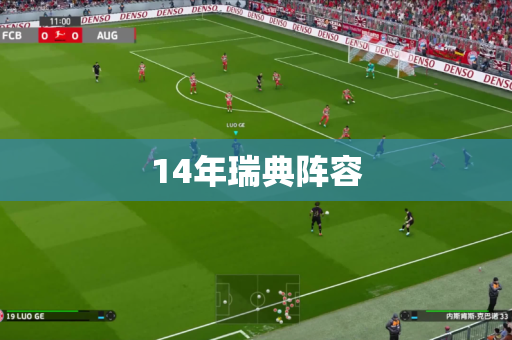 14年瑞典阵容 14年瑞典阵容