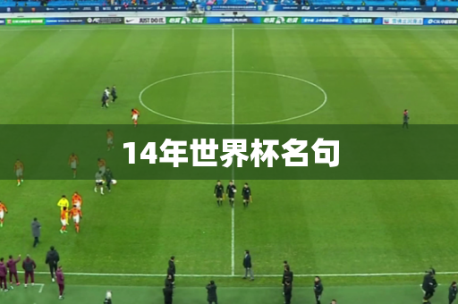14年世界杯名句