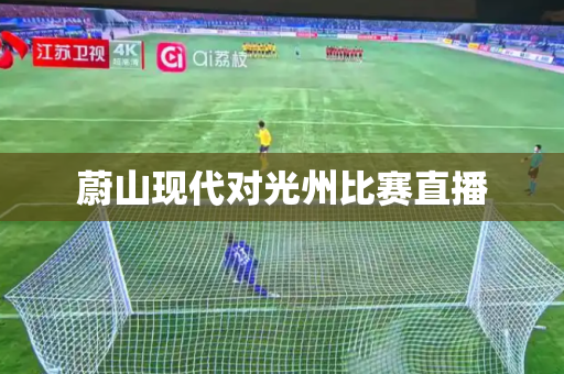 蔚山现代对光州比赛直播
