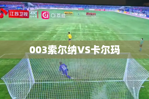 003索尔纳VS卡尔玛 003索尔纳VS卡尔玛