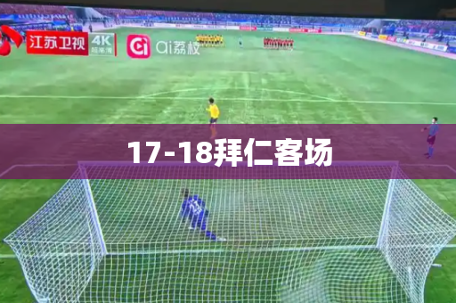 17-18拜仁客场