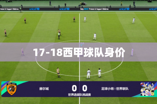 17-18西甲球队身价
