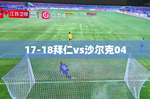 17-18拜仁vs沙尔克04