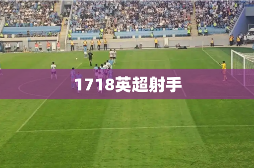 1718英超射手