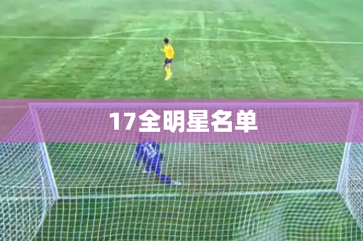 17全明星名单 17全明星名单