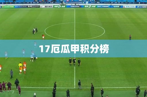 17厄瓜甲积分榜