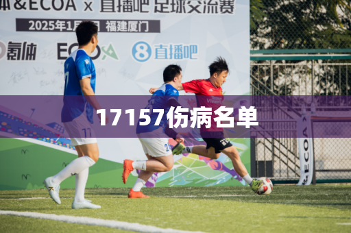 17157伤病名单