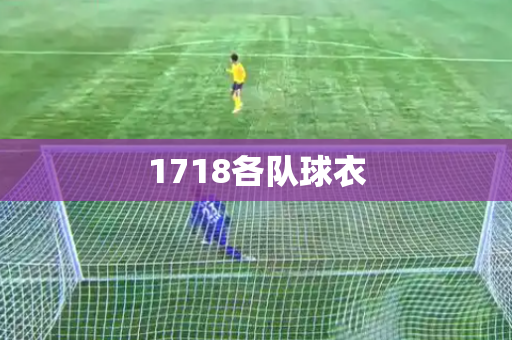 1718各队球衣