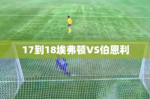 17到18埃弗顿VS伯恩利
