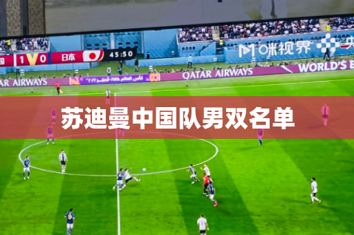 苏迪曼中国队男双名单