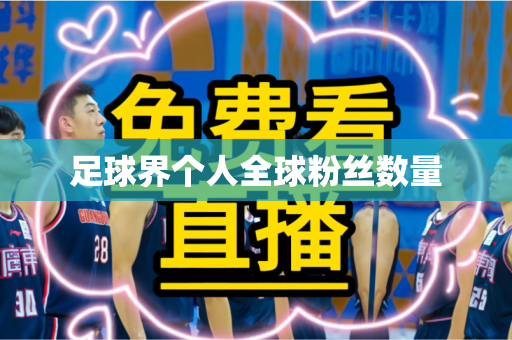 足球界个人全球粉丝数量