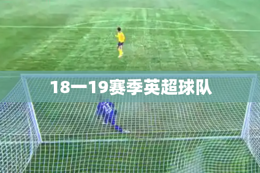 18一19赛季英超球队