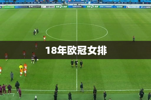 18年欧冠女排 18年欧冠女排