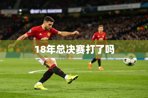 18年总决赛打了吗