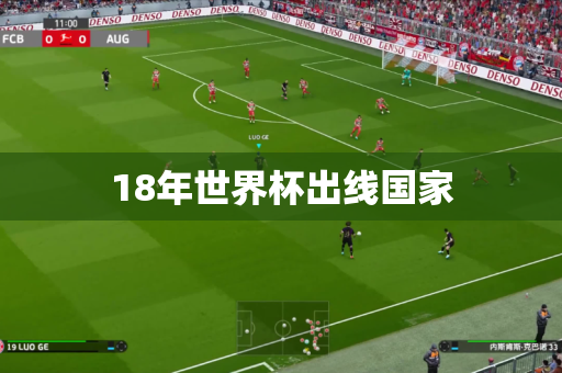 18年世界杯出线国家 18年世界杯出线国家