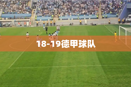 18-19德甲球队