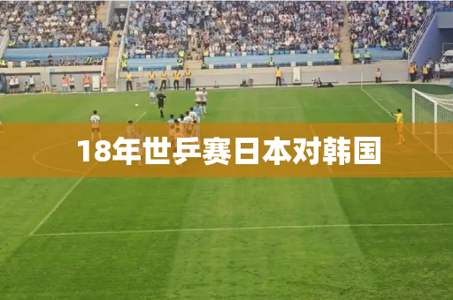 18年世乒赛日本对韩国