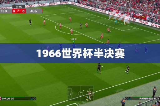 1966世界杯半决赛