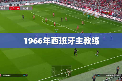 1966年西班牙主教练