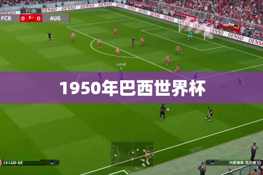 1950年巴西世界杯 1950年巴西世界杯
