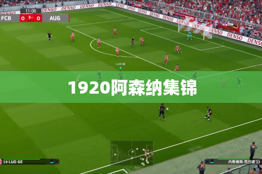 1920阿森纳集锦