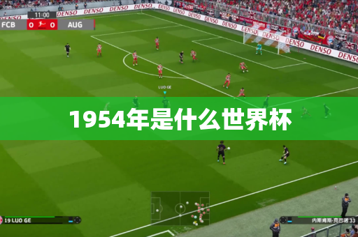 1954年是什么世界杯 1954年是什么世界杯