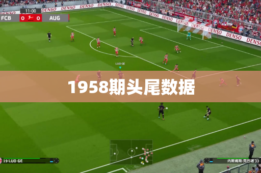 1958期头尾数据